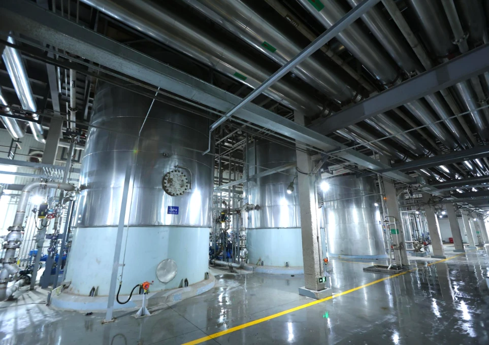 Synthetic nitrile raw-material production equipment at a partner group facility